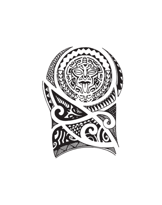 Tribal Sun Mask InkUp