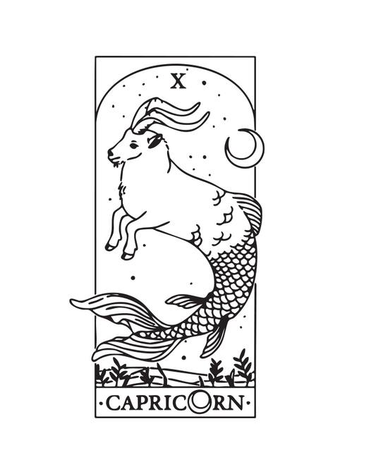 Capricorn Zodiac - InkUp