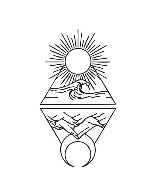 Sun and Moon Duality - InkUp