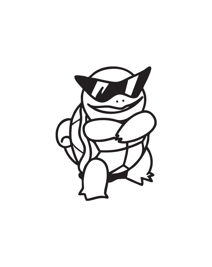 Squirtie Pokemon - InkUp