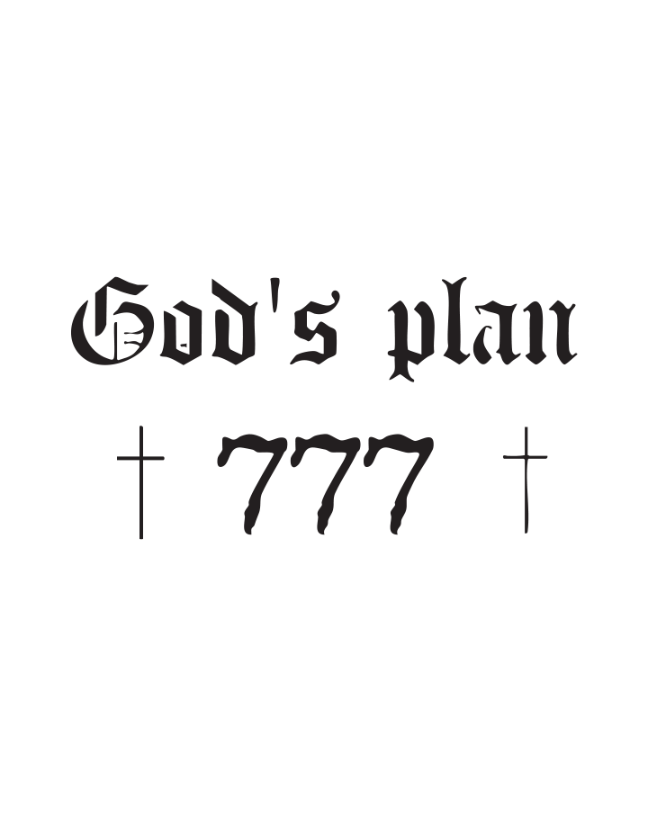Gods Plan - 777 InkUp