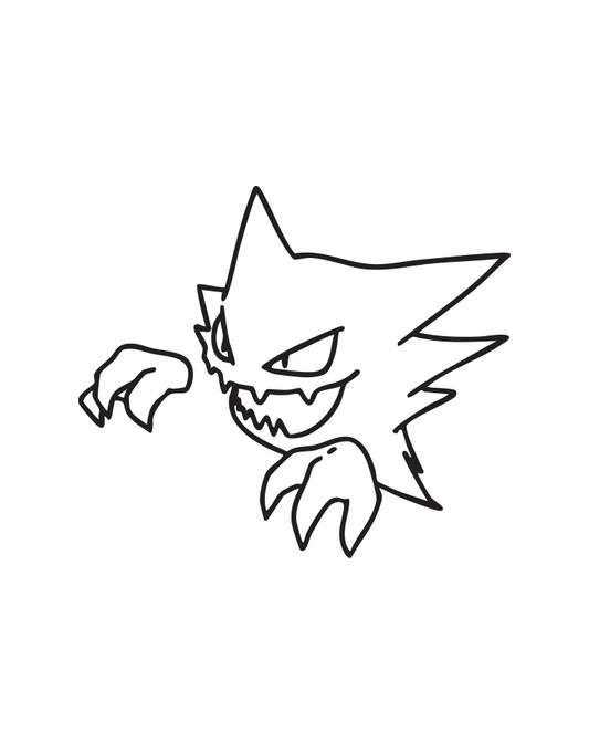 Haunter Pokemon - InkUp