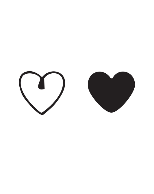 Heart Pair InkUp