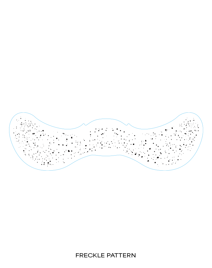 Holographic stardust freckle - (Pack of 3) (Copy) InkUp