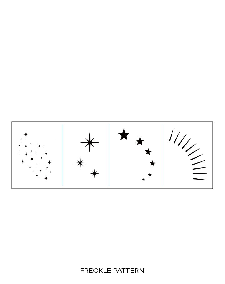 Holographic freckle pack - (Pack of 3) InkUp