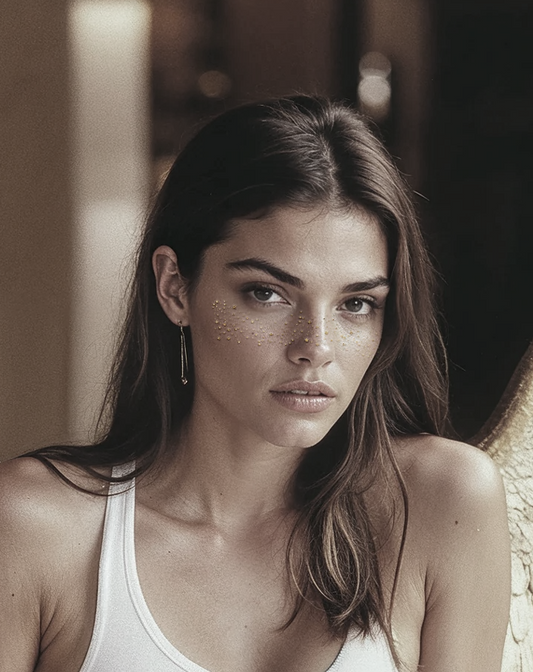 Holographic heart freckle - (Pack of 3) (Copy) InkUp