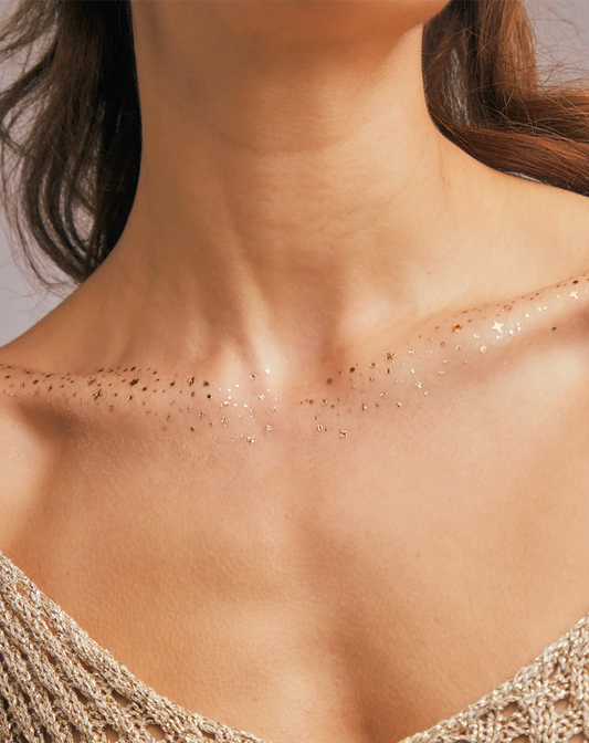 Holographic Collarbone freckles 2 InkUp
