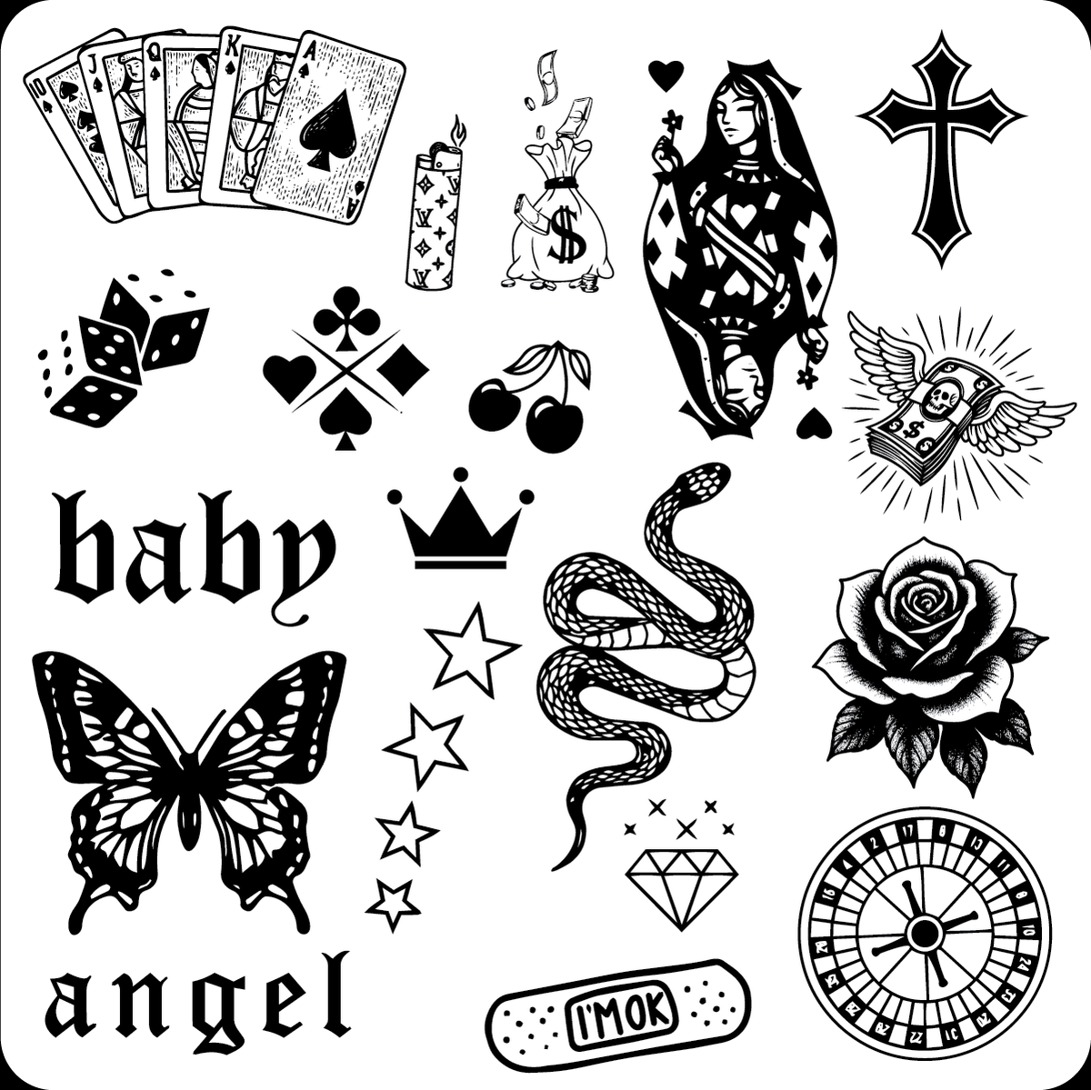 Vegas Flash Sheet InkUp