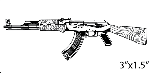 AK-47 rifle INKUP