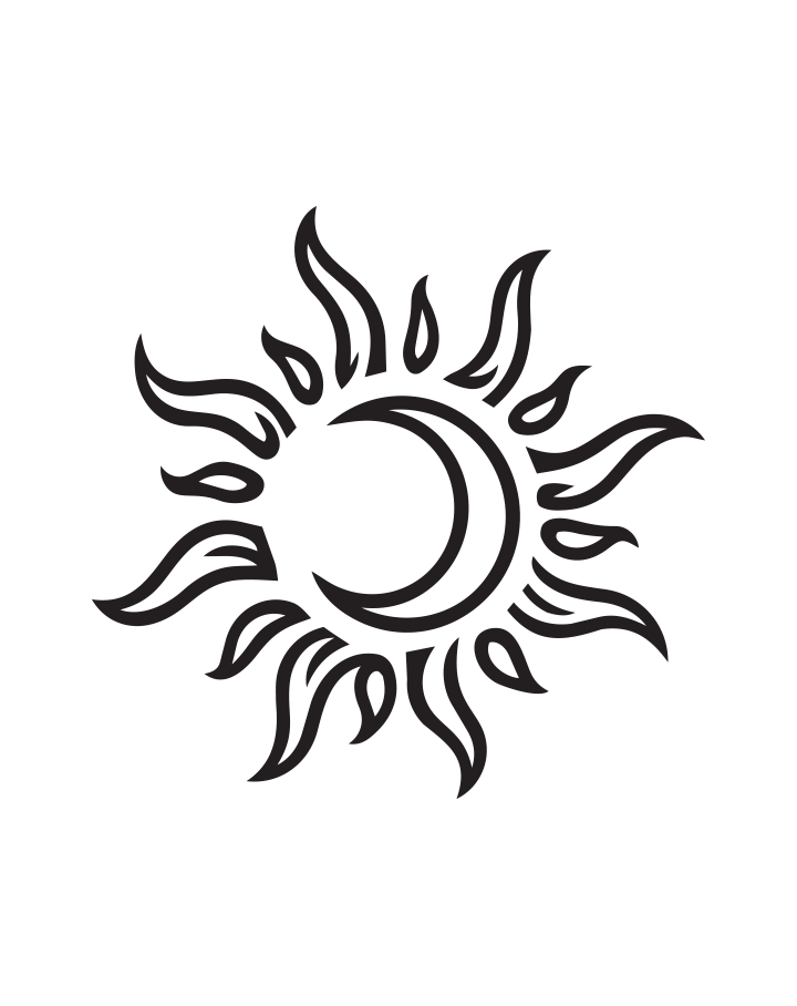 Solar Crescent InkUp