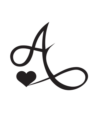 Signature Heart Initial