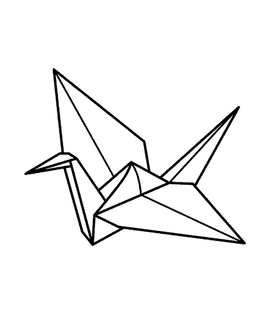 Origami Crane InkUp