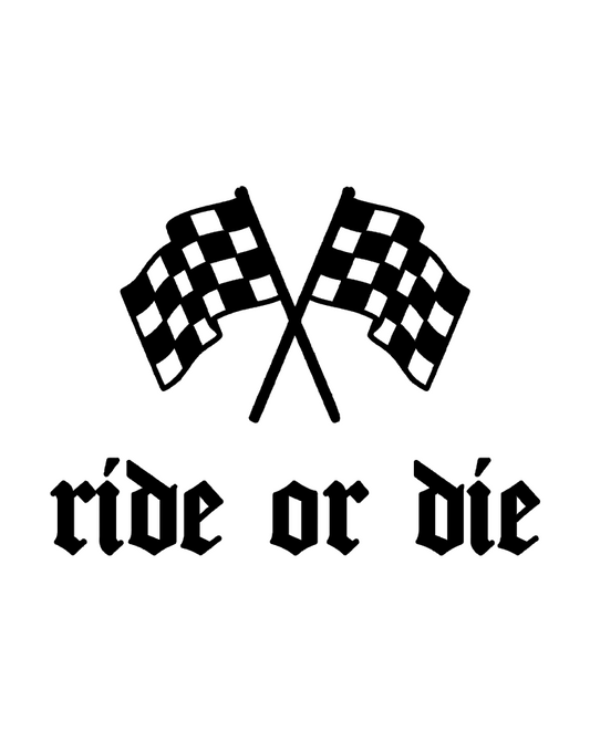 Ride Or Die Flag InkUp