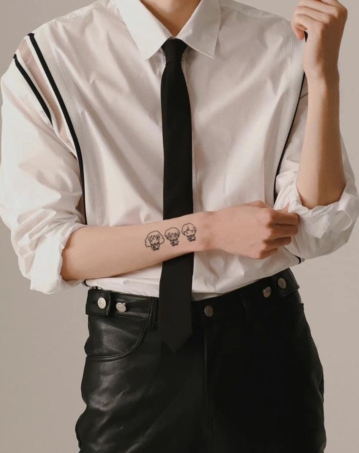 Hogwarts Trio Chibi InkUp