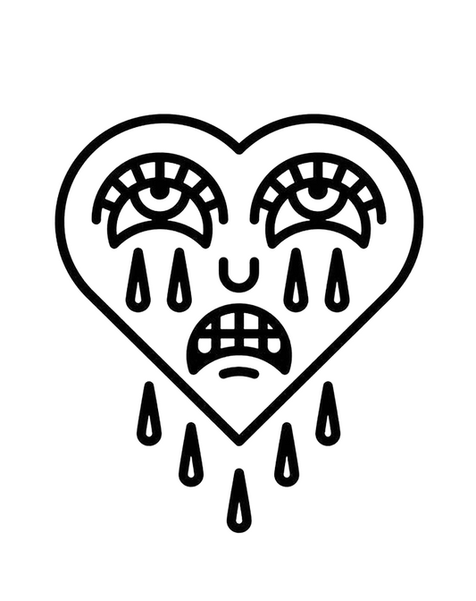 Crying heart InkUp