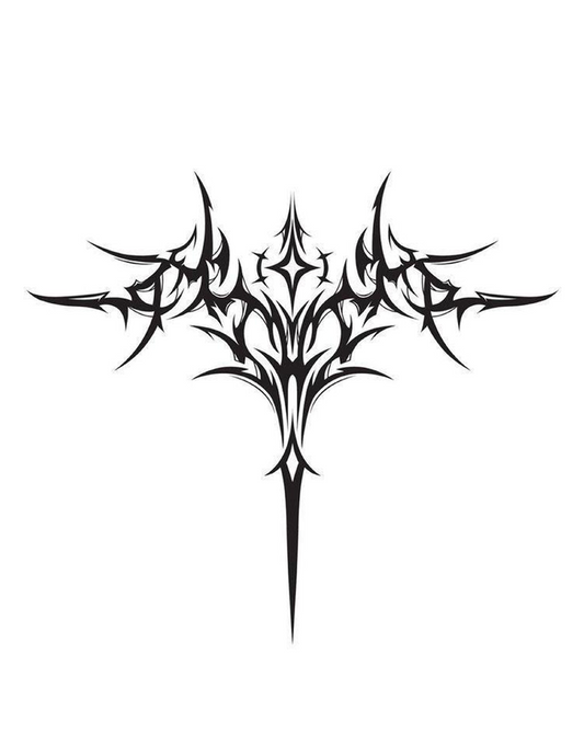 Tribal Wing Crest InkUp