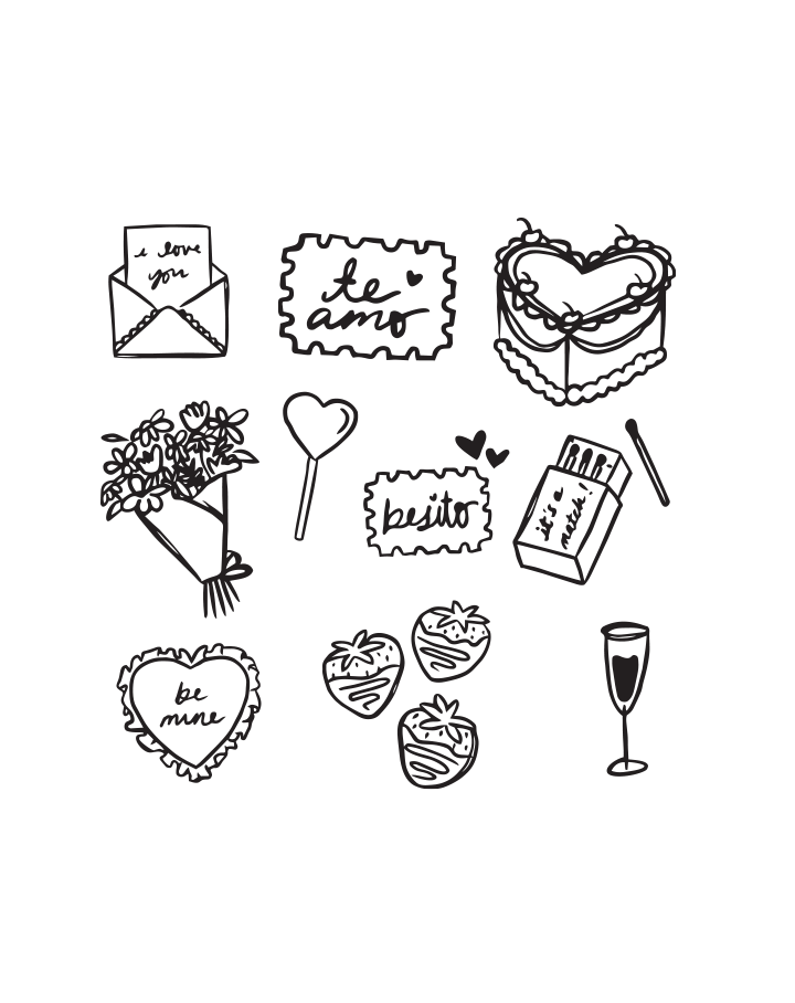 Love Doodles Minis InkUp
