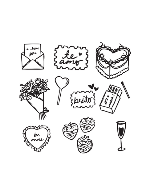 Love Doodles Minis