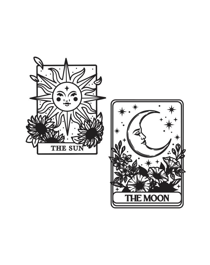 Sun & Moon Tarot InkUp