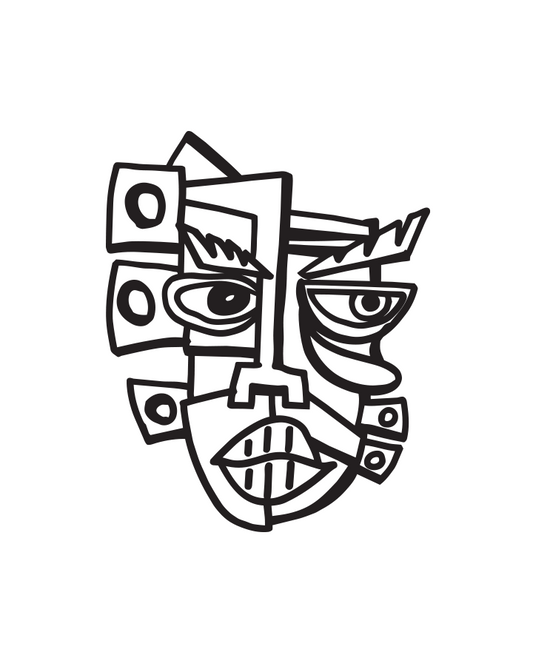 🎁 Cubist Gaze – II InkUp