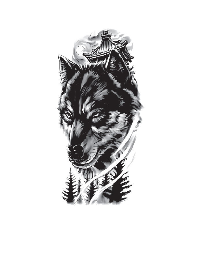 Lone Wolf Spirit InkUp