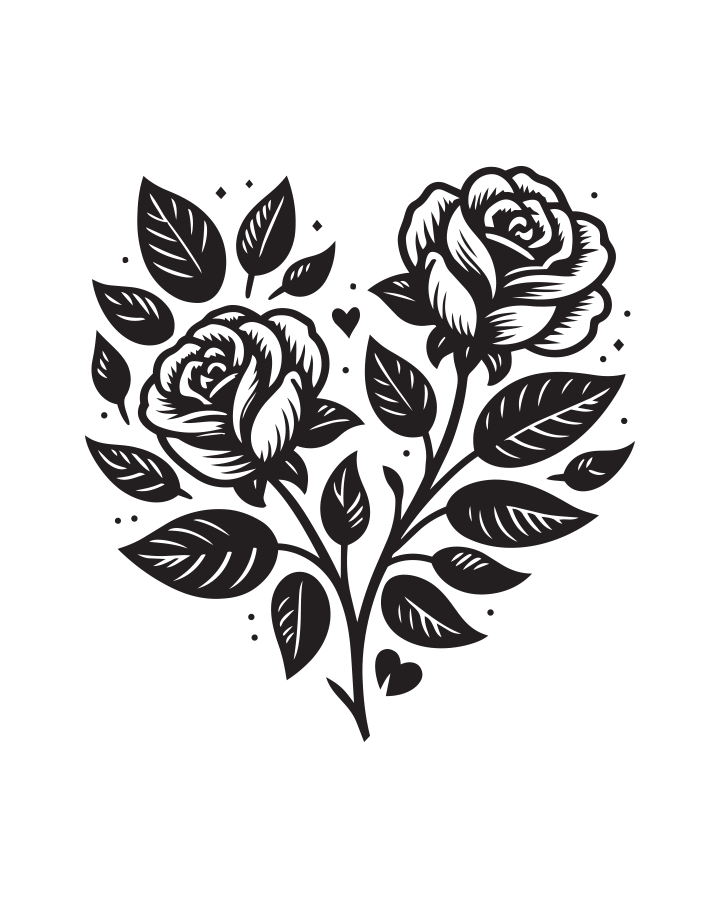 🎁 Bloom Heart Duo InkUp