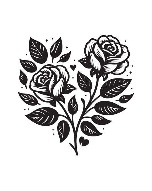 Bloom Heart Duo InkUp