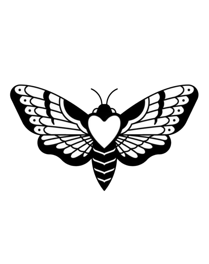 Heartwing Moth InkUp
