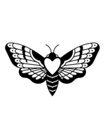 Heartwing Moth InkUp