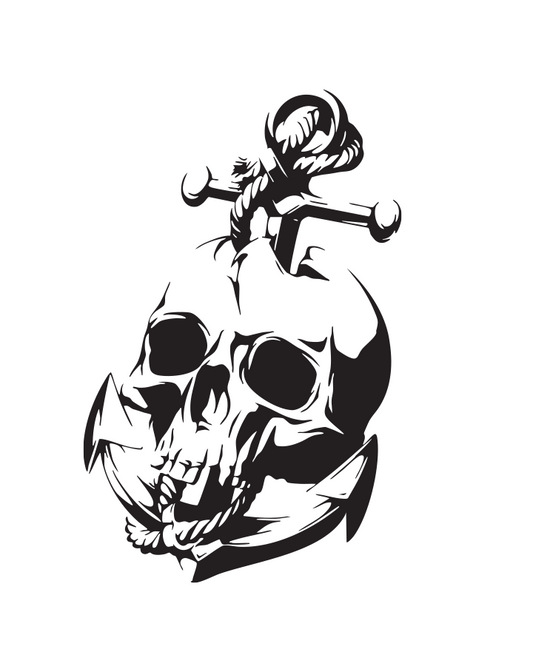 Skull and Anchor - InkUp