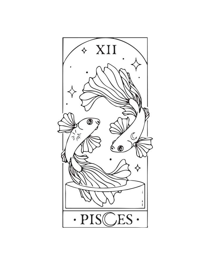 Pisces Tarot - InkUp
