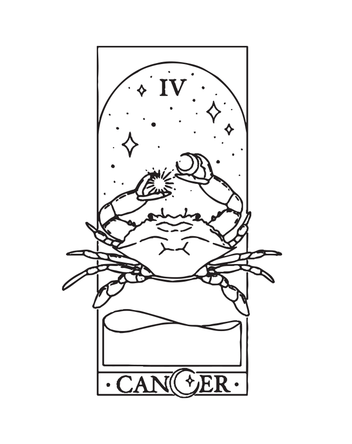 Cancer Tarot - InkUp