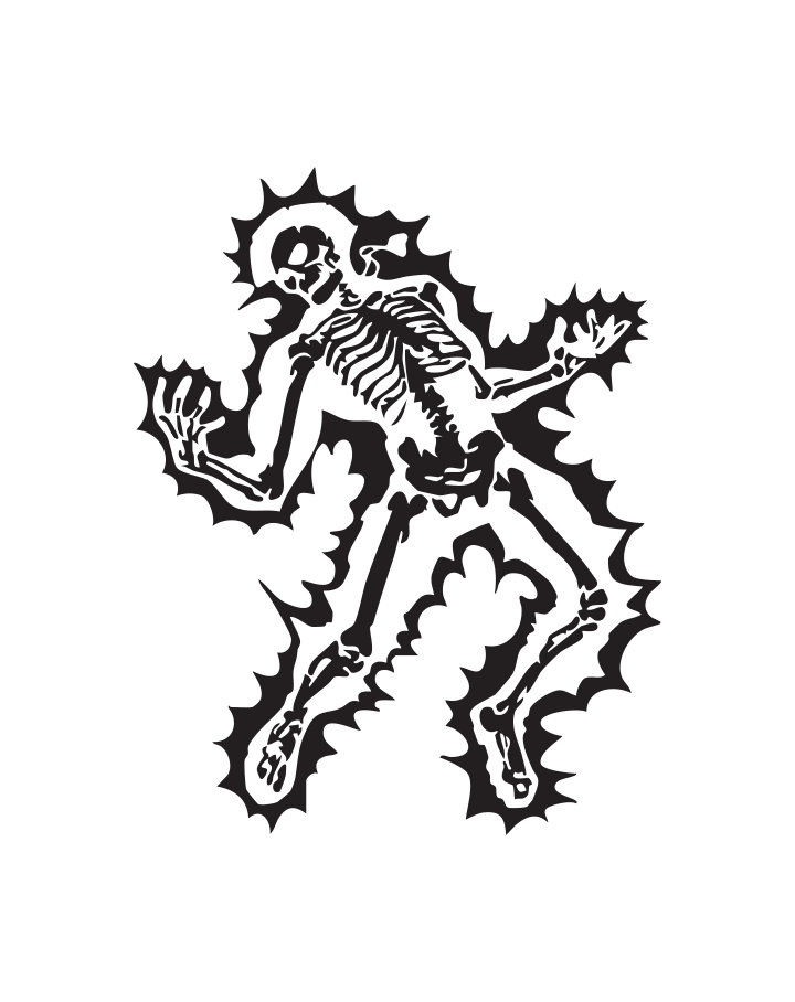 Shocked Skeleton - InkUp