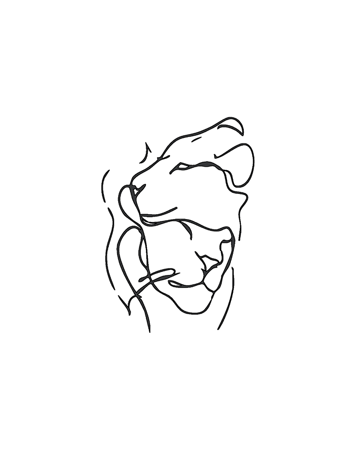 Lion Linework - InkUp