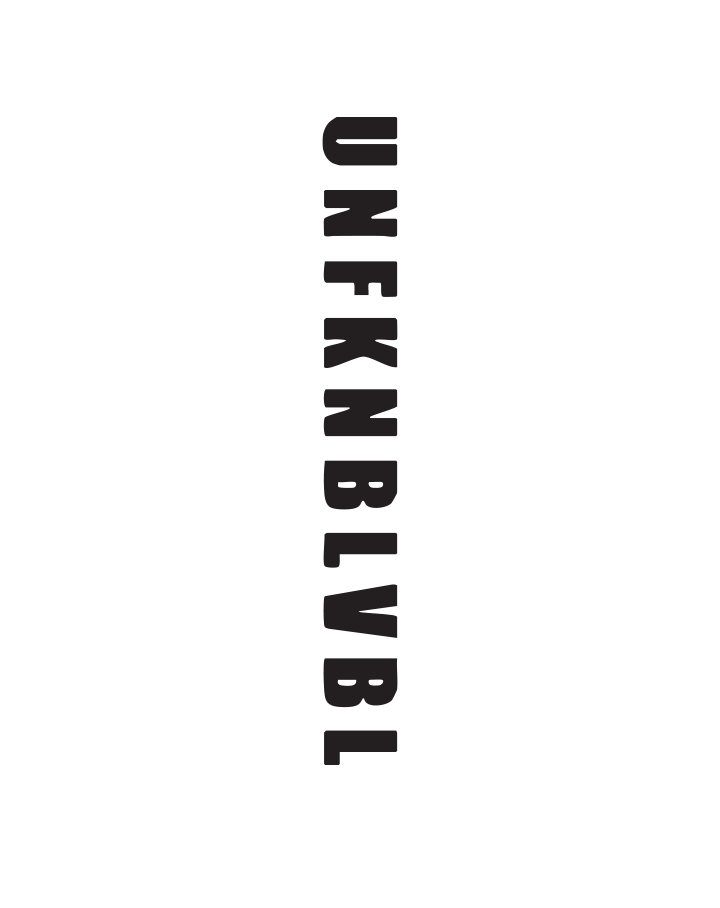 UNFKNBLVBL - InkUp
