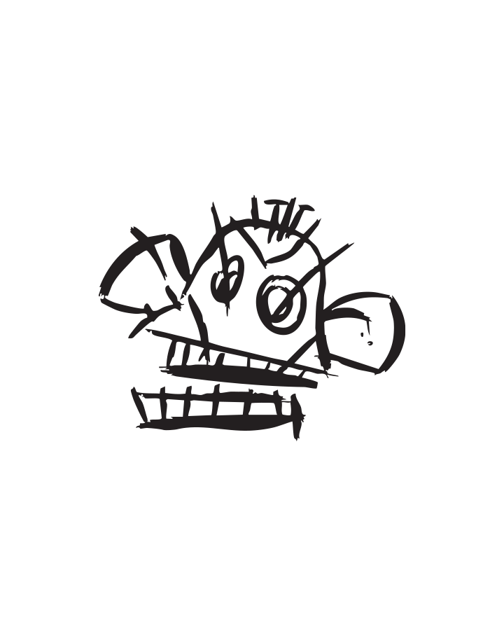 Basquiat Monkey - InkUp